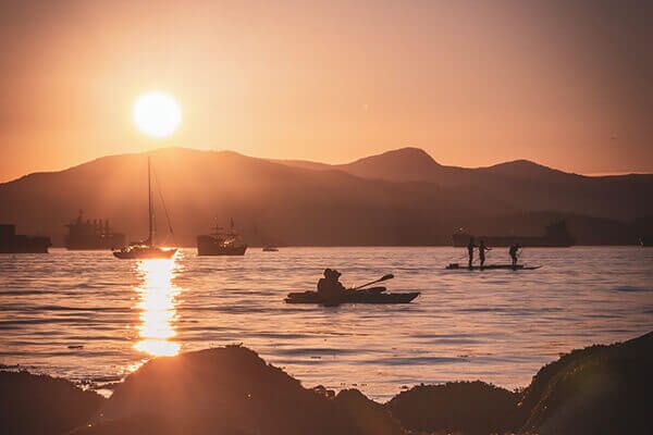Evening Vancouver Kayak Tour